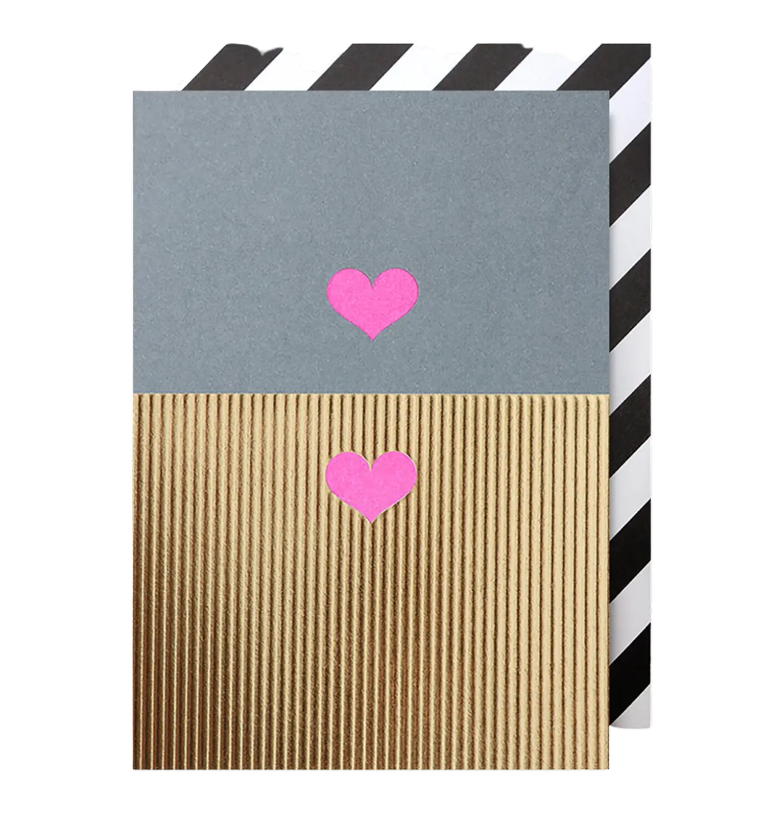 - Grußkarte – Double Heart - mit Kuvert