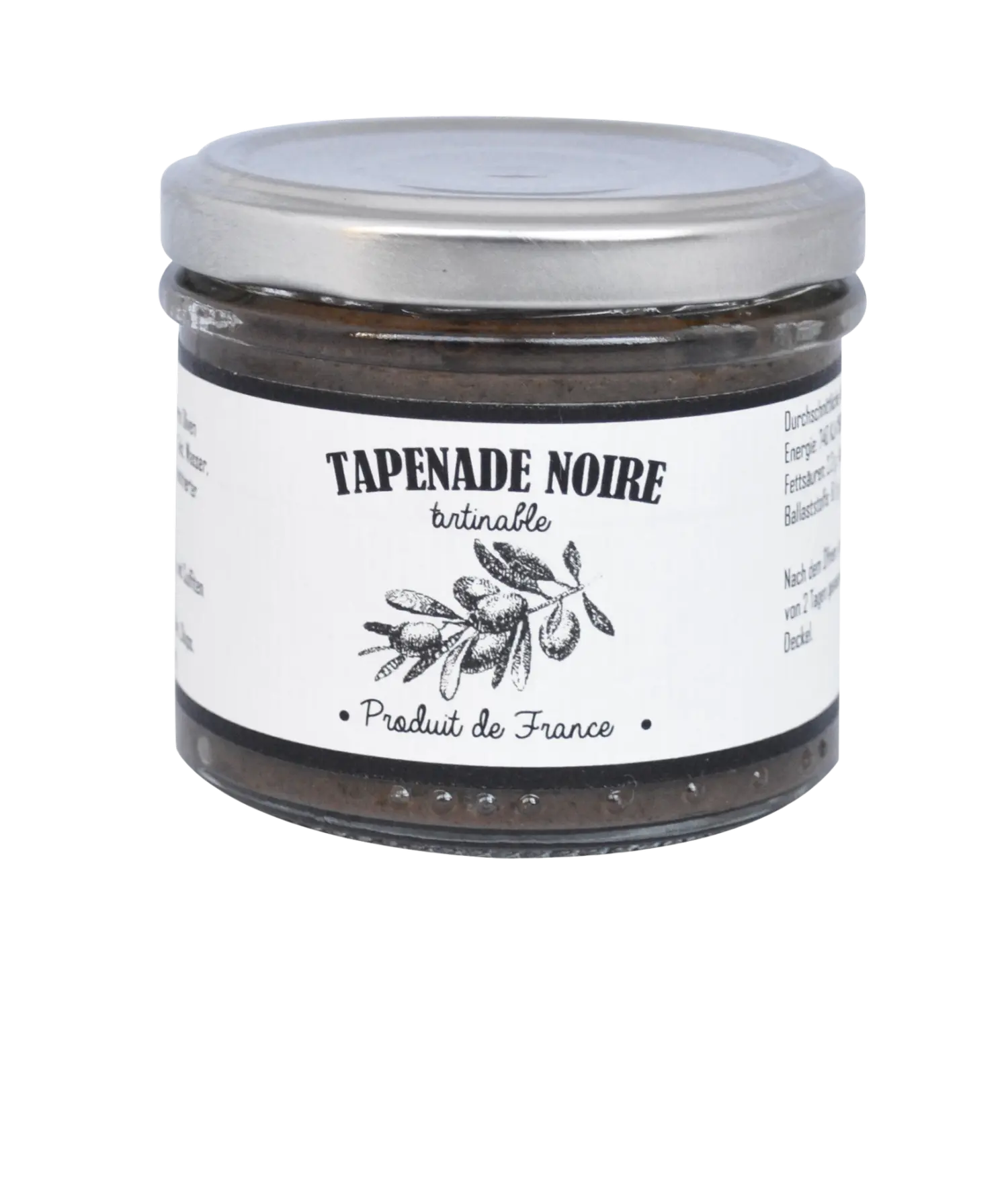 - Schwarze Tapenade - Olivenpaste aus der Provence