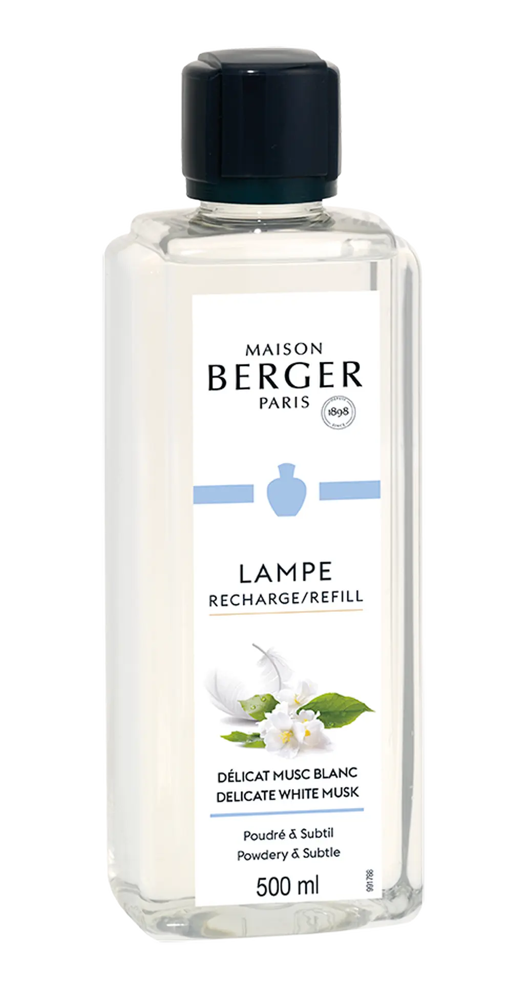 MAISON BERGER PARIS - Delicate White Musk – Lampe Berger Duft 500 ml - Delikater Weißer Moschus - Raumduft