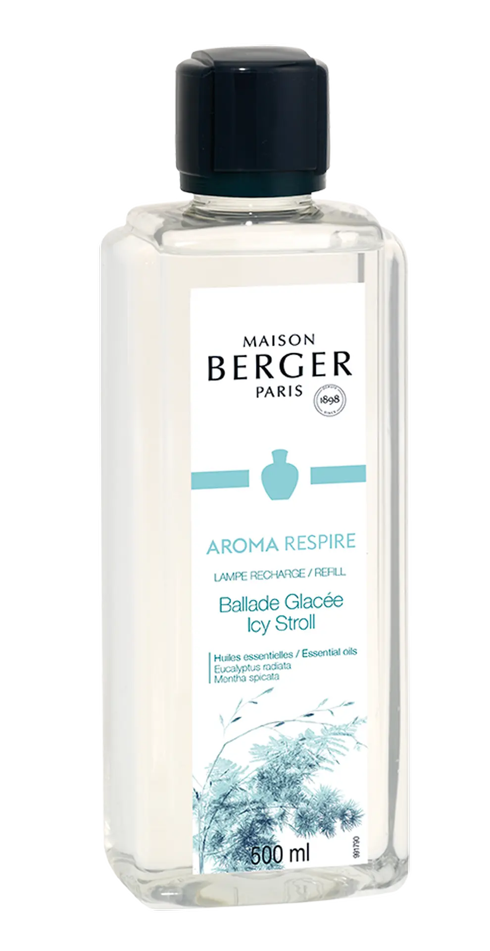 MAISON BERGER PARIS - Icy Stroll – Lampe Berger Duft 500 ml - Aroma Respire - Maison Berger Refill