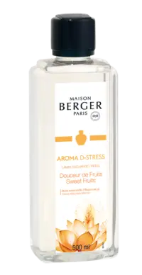 MAISON BERGER PARIS - Sweet Fruits – Lampe Berger Duft 500 ml - Aroma D-Stress - Maison Berger Refill
