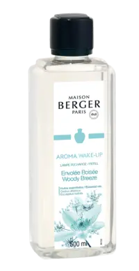 MAISON BERGER PARIS - Woody Breeze – Lampe Berger Duft 500 ml - Aroma Wake-Up - Maison Berger Refill