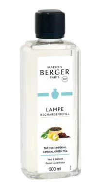 MAISON BERGER PARIS - Imperial Green Tea – Lampe Berger Duft 500 ml - Köstlicher Grüner Tee - Raumduft