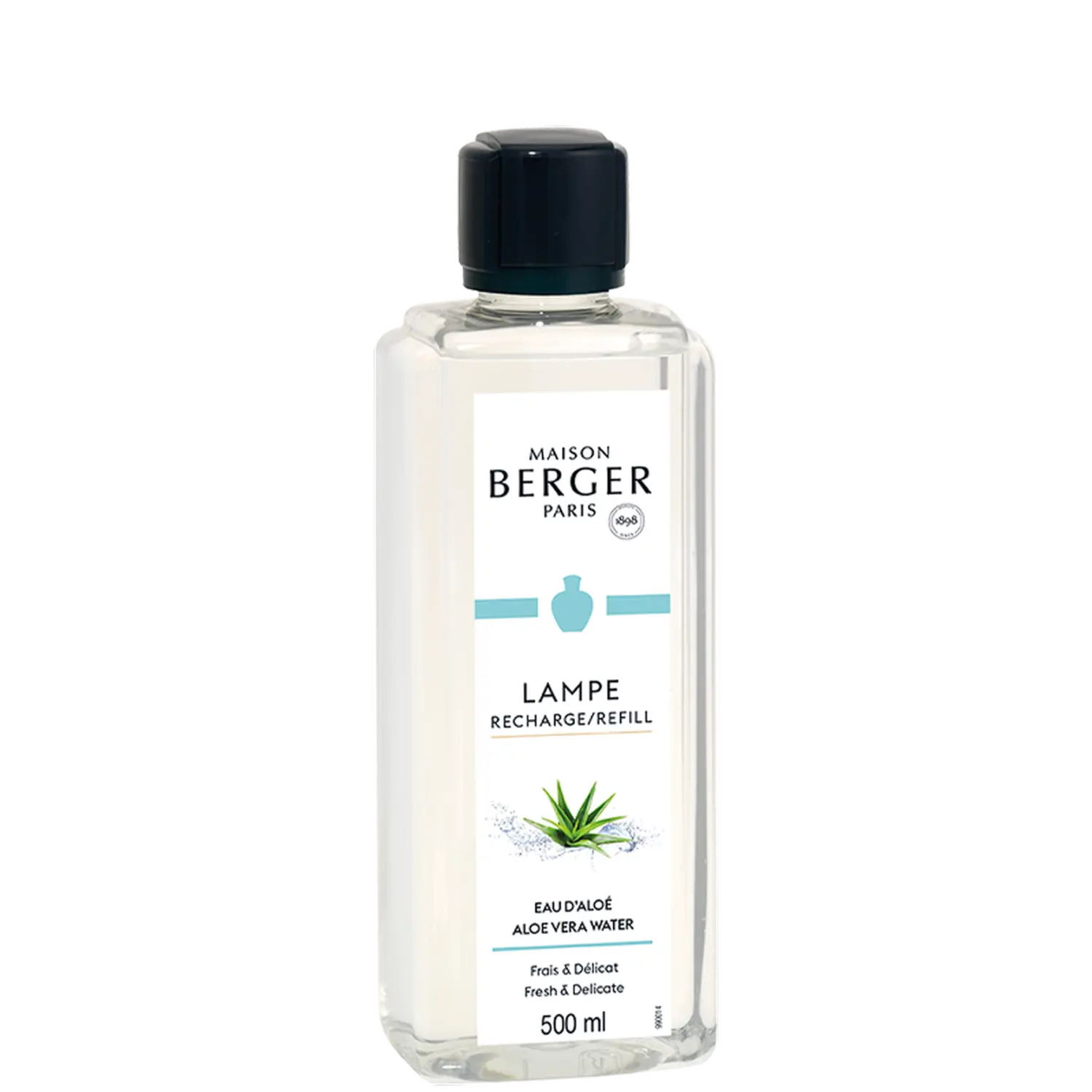 MAISON BERGER PARIS - Aloe Vera Water – Lampe Berger Duft 500 ml - Frische der Aloe Vera - Raumduft