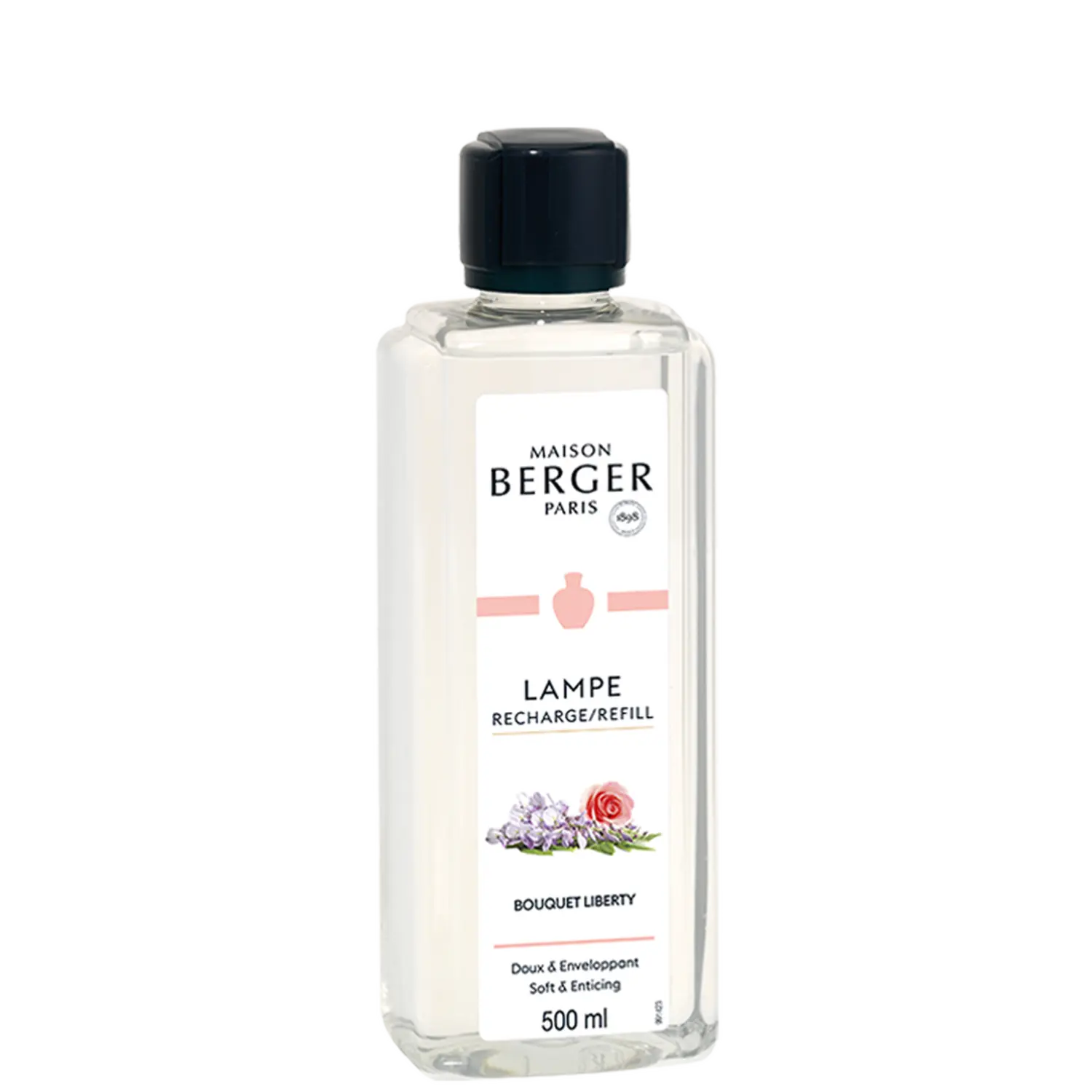 MAISON BERGER PARIS - Bouquet Liberty – Lampe Berger Duft 500 ml - Frühlingshafte Leichtigkeit - Maison Berger Refill