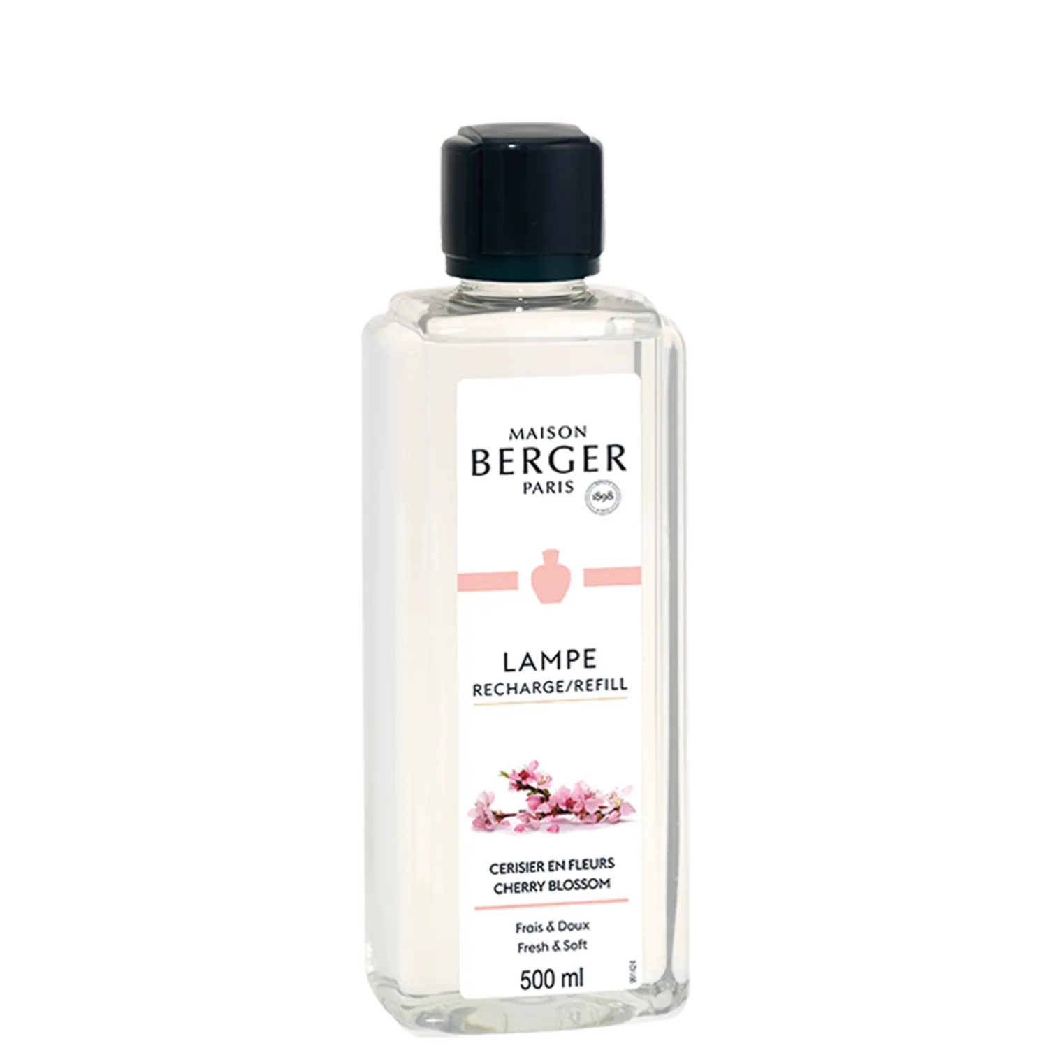 MAISON BERGER PARIS - Cherry Blossom – Lampe Berger Duft 500 ml - Sanfte Kirschblüte - Maison Berger Refill