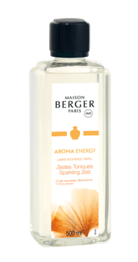 MAISON BERGER PARIS - Sparkling Zest – Lampe Berger Duft 500 ml - Aroma Energy - Maison Berger Refill