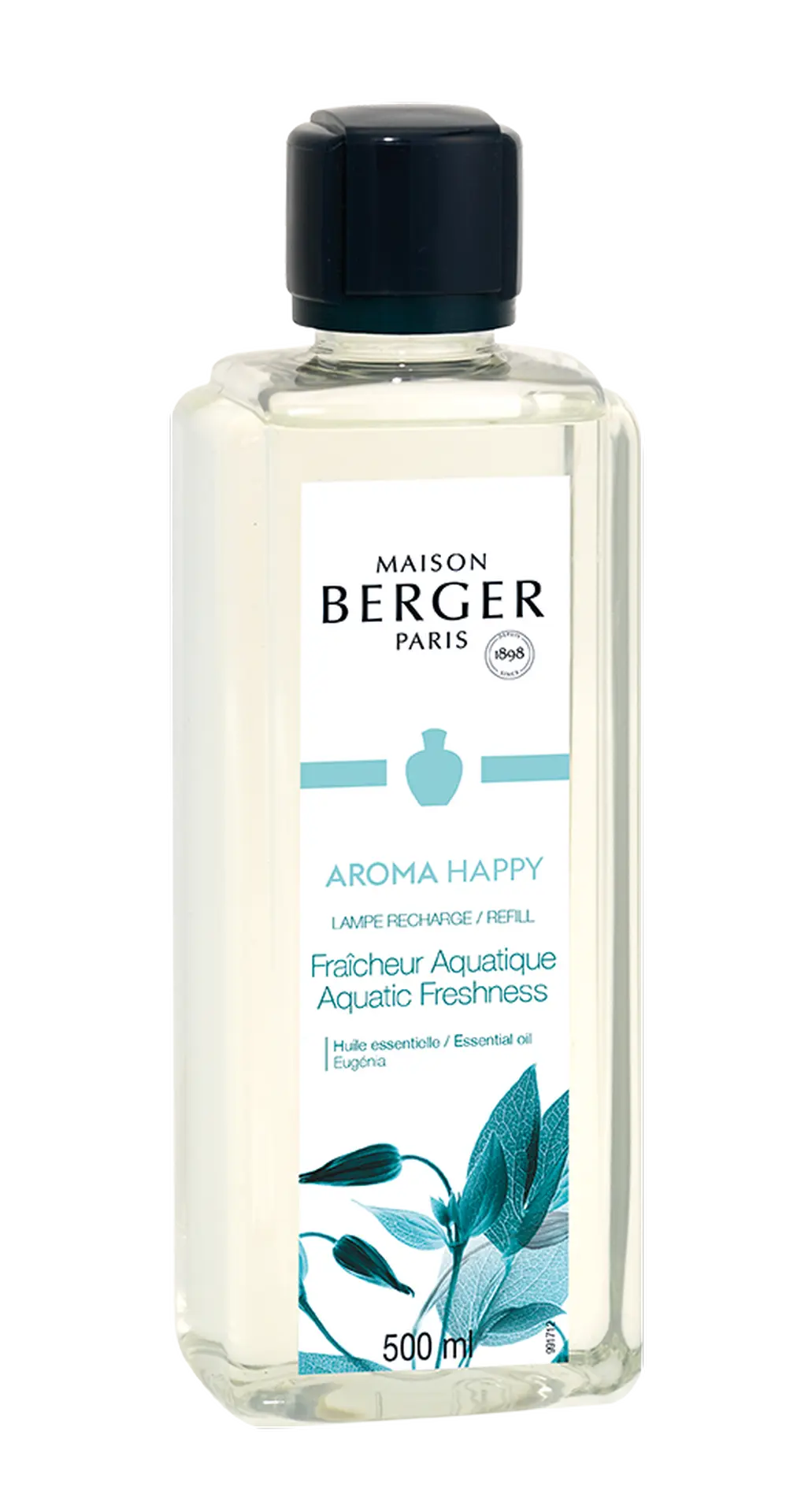 MAISON BERGER PARIS - Aquatic Freshness – Lampe Berger Duft 500 ml - Aroma Happy - Raumduft