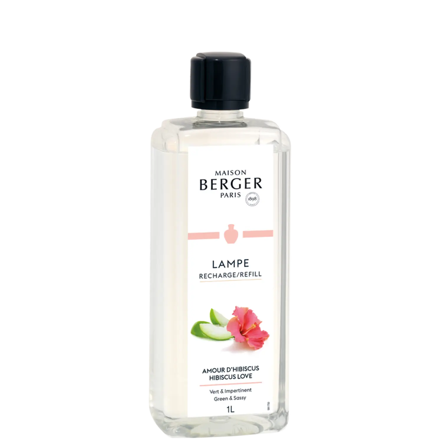 MAISON BERGER PARIS - Hibiscus Love – Lampe Berger Duft 1000 ml - Hibiskus - Maison Berger Refill