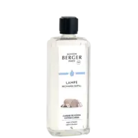 MAISON BERGER PARIS - Cotton Caress – Lampe Berger Duft 1000 ml - Zarte Baumwollblüte - Maison Berger Refill