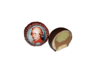 WENSCHITZ - Wenschitz – Mozart Trüffel 10 Stück - Praline aus weißer Schokolade und Zartbitter-Schokoladenkuvertüre