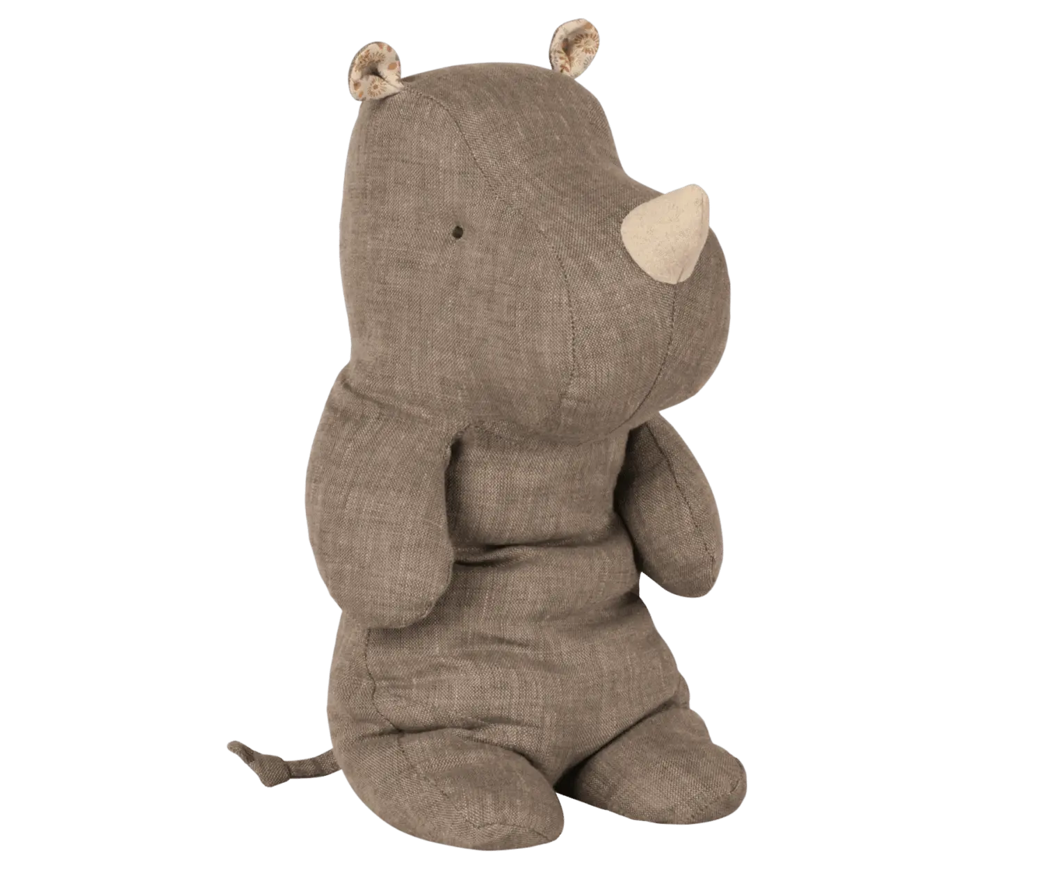 MAILEG - Maileg Safari Friend Rhino – Medium, Grau