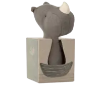MAILEG - Maileg Noah’s Friends – Rhino Rassel - Grau