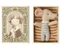 MAILEG - Maileg Baby Mouse – Sleepy/Wakey Boy - in Schlafschachtel