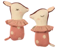 MAILEG - Maileg Bambi Rassel – Sleepy/Wakey Rosa