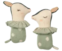 MAILEG - Maileg Bambi Rassel – Sleepy/Wakey Dusty Mint