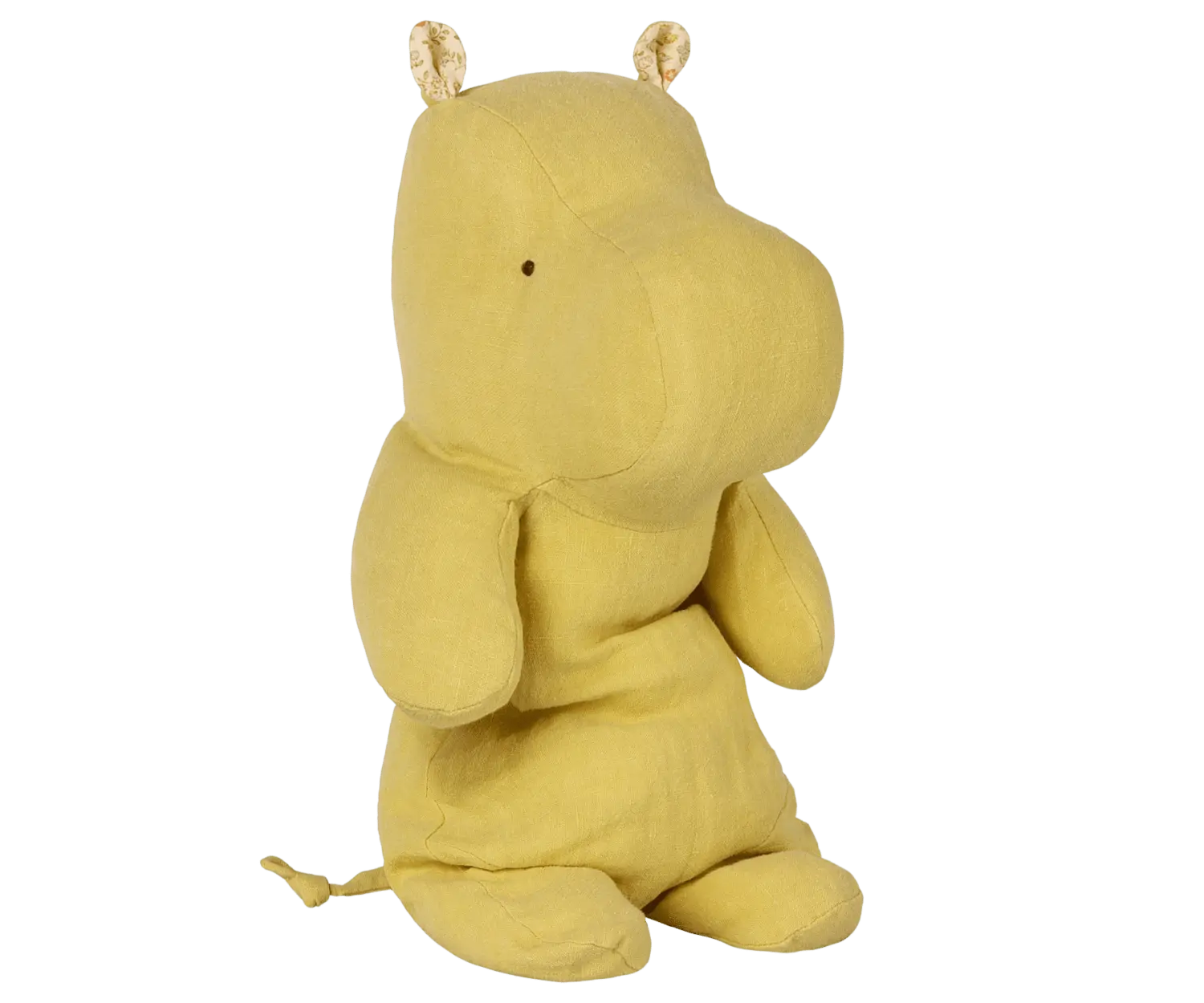 MAILEG - Maileg Safari Friends – Hippo, medium - Gelb