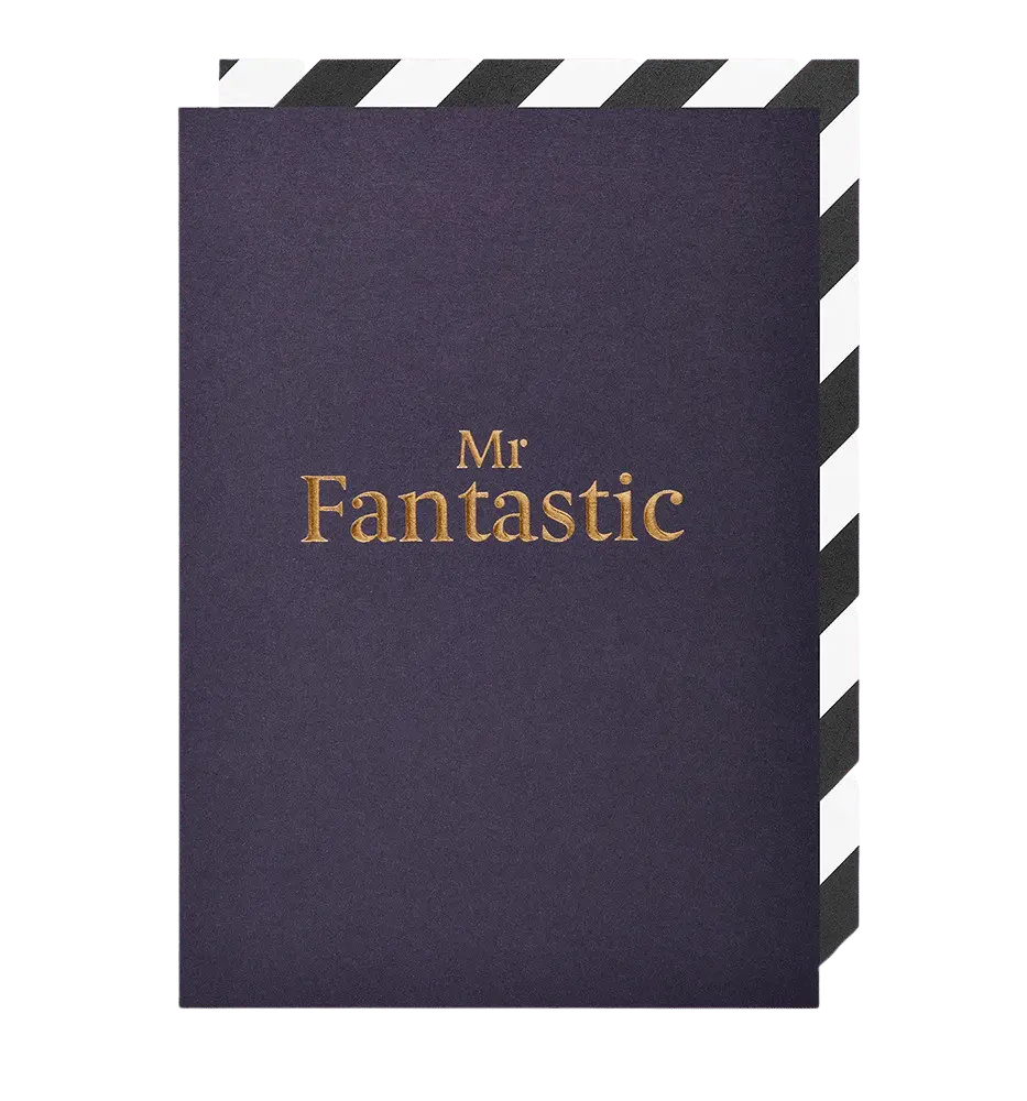- Grußkarte – Mr Fantastic - mit Kuvert