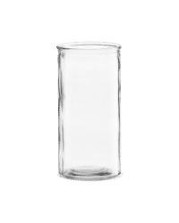 HOUSE DOCTOR - Zylinder Vase aus Glas, Medium - ø 10 x H20 CM