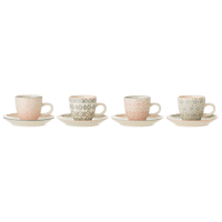 Bloomingville - Cécile Espresso Tasse – 4er Set