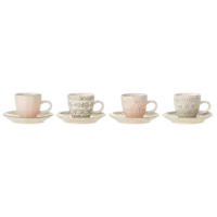 Bloomingville - Cécile Espresso Tasse – 4er Set