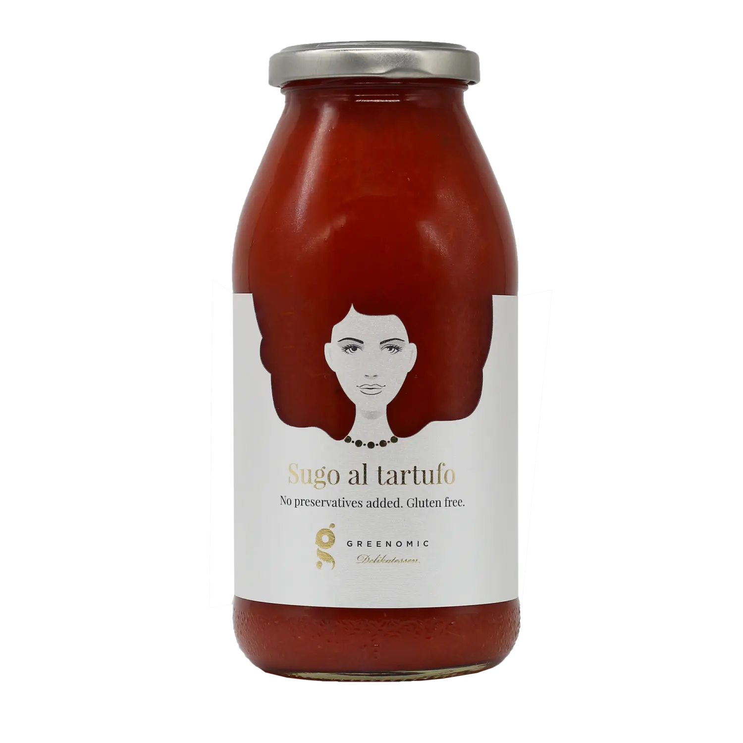 GREENOMIC - Good Hair Day Sugo – Al tartufo - Tomatensoße mit natürlichem Trüffelaroma
