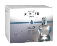 MAISON BERGER PARIS - Lampe Berger Essentielle Rund – Zitronen-Verbene & AIR PUR Neutral - Duftlampe