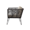 Bloomingville - Bloomingville – Mundo Lounge Chair, Beige - aus Metall