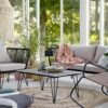Bloomingville - Bloomingville – Mundo Sofa, Beige - aus Metall