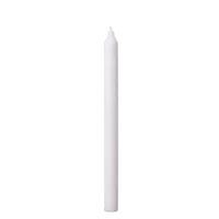 - Stabkerze – Weiss - Tropffrei im 5er Set