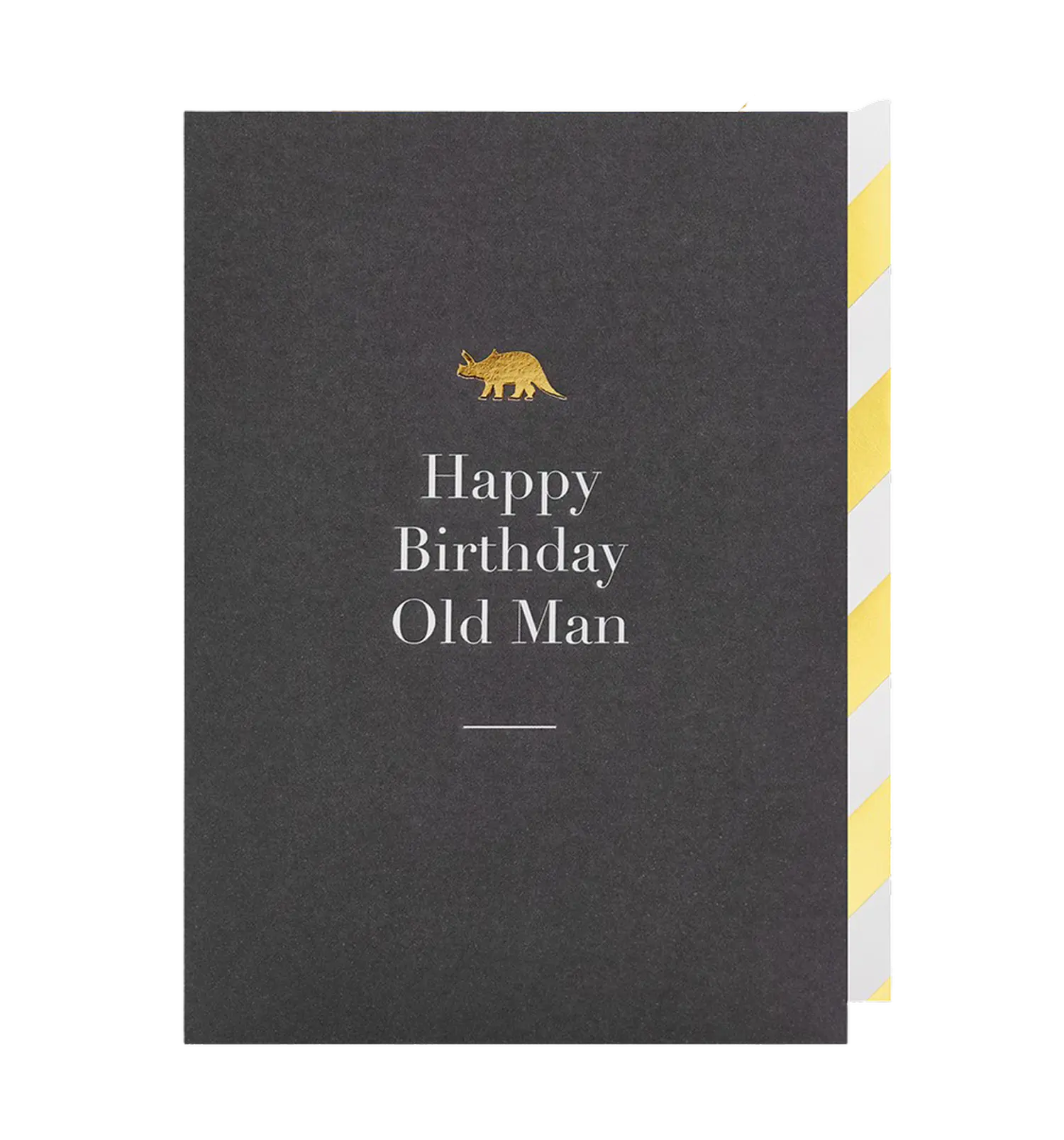 - Grußkarte – Happy Birthday Old Man - mit Kuvert