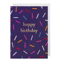 - Grußkarte – Happy Birthday - mit Kuvert