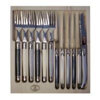 - 12- teiliges Steakbesteck – Nordic Set - 6 Steakmesser & 6 Gabeln