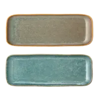 Bloomingville - Aime Teller, klein – 2er Set - Servierplatte