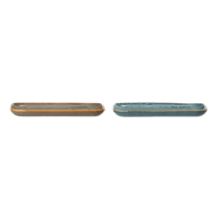 Bloomingville - Aime Teller, groß – 2er Set - Servierplatte
