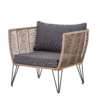 Bloomingville - Bloomingville – Mundo Lounge Chair - aus Metall