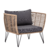 Bloomingville - Bloomingville – Mundo Lounge Chair - aus Metall