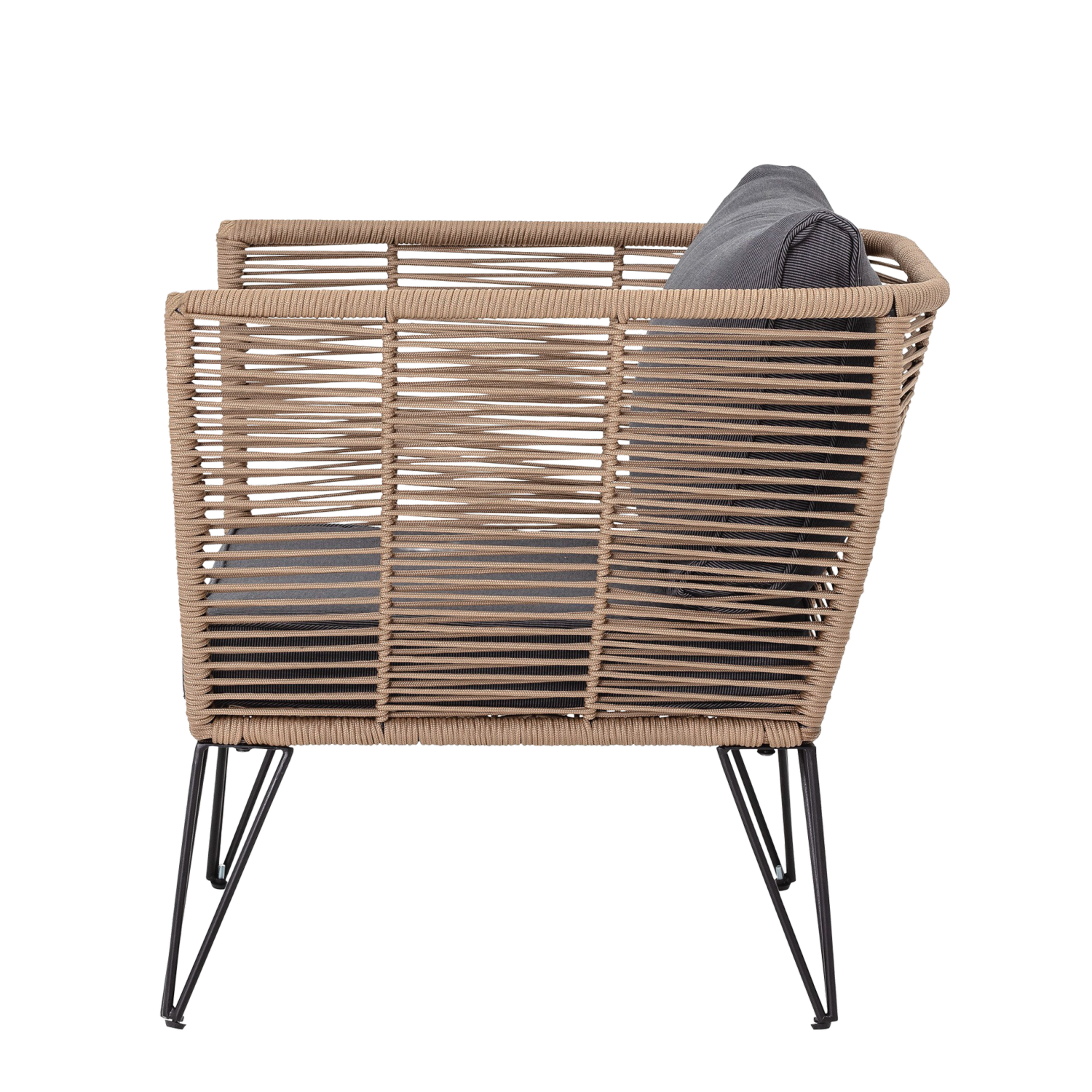 Bloomingville - Bloomingville – Mundo Lounge Chair - aus Metall
