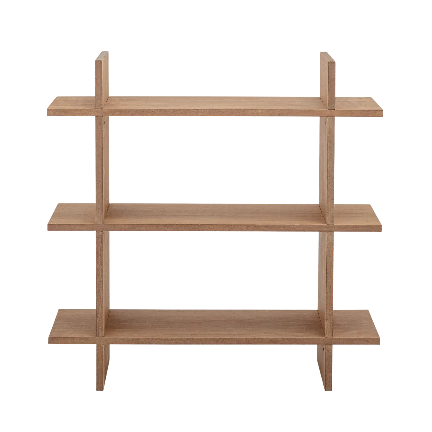 Bloomingville - Bloomingville – Gitt Bücherregal, Natur - L70xH70xW25 cm