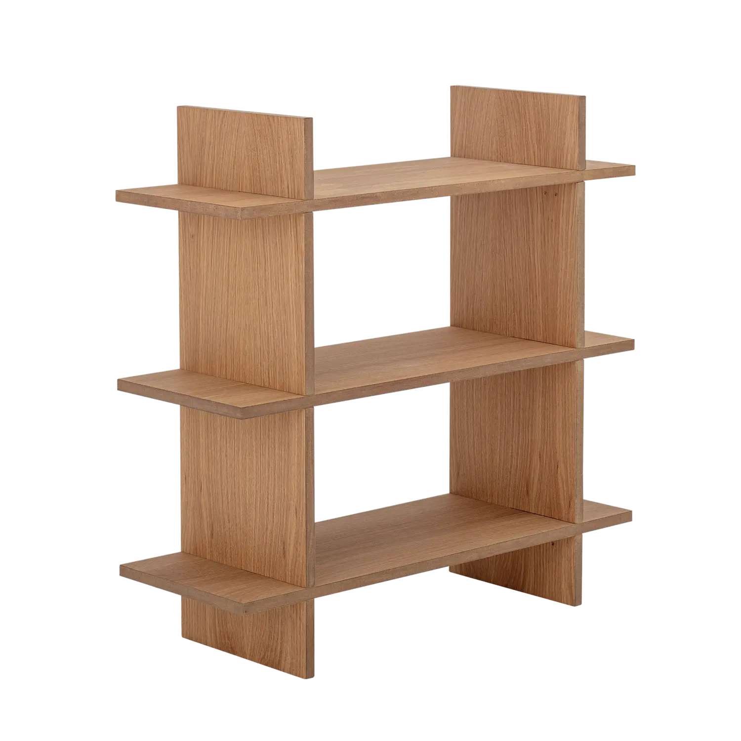 Bloomingville - Bloomingville – Gitt Bücherregal, Natur - L70xH70xW25 cm