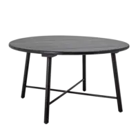Bloomingville - Bloomingville – Lope Esstisch, Schwarz aus Akazienholz - D140xH75 cm