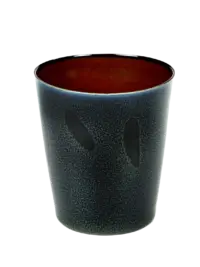 ANITA LE GRELLE - SERAX - ANITA LE GRELLE –  Becher Medium, Dark Blue/Rust - D8,5 x H9,5 CM