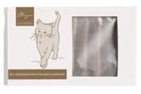 BERGER CONFISERIE - Bio Katzenzungen Vollmilchschokolade mit Nougat Füllung - 110g