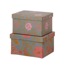 BUNGALOW - Geschenkbox Sitapur Midnight - 2er Set