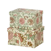 BUNGALOW - Geschenkbox Sintapur Moss - 2er Set