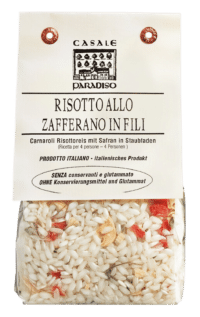 CASALE PARADISO - Risotto allo zafferano in fili - Safran Risotto