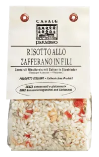 CASALE PARADISO - Risotto allo zafferano in fili - Safran Risotto