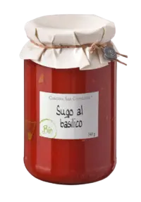 Cascina San Giovanni - Cascina San Giovanni – BIO Sugo al basilico - Tomatensauce mit Basilikum