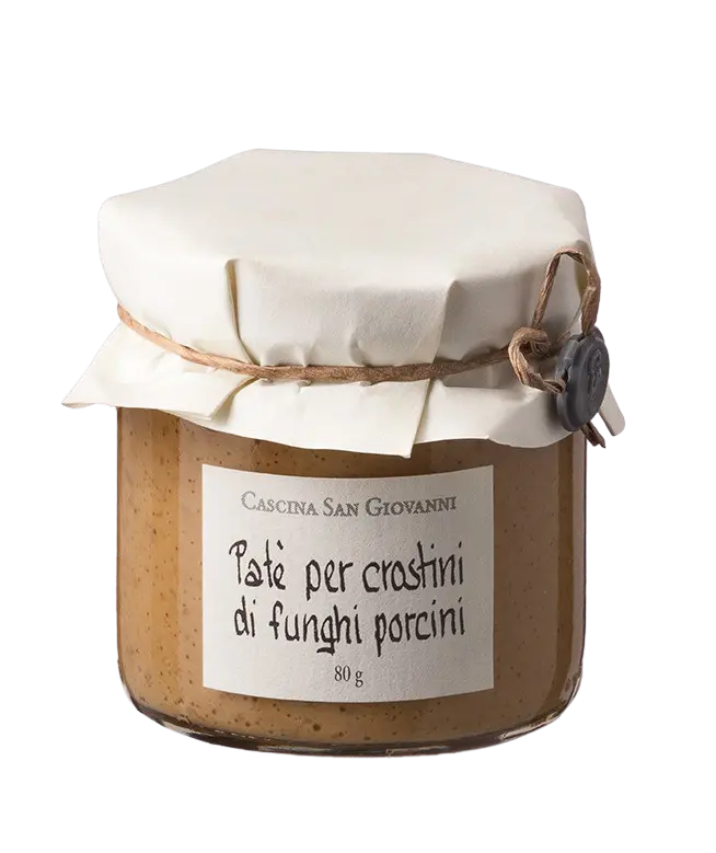 Cascina San Giovanni - Cascina San Giovanni – Patè per crostini di funghi porcini - Aufstrich mit Steinpilzen