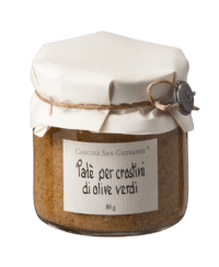 Cascina San Giovanni - Cascina San Giovanni – Patè per crostini di olive verde - Aufstrich mit grünen Oliven